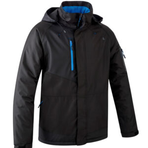 Parka double polaire YUZU II noir/bleu TXL COVERGUARD 5YUZ52R0XL