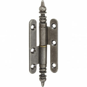 Paumelle acier pour meuble HETTICH, L.80 x l.45 mm