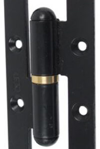 Paumelle Picarde BB 160 x 60 mm epoxy noir gauche FAURE ET FILS PI166CGJ