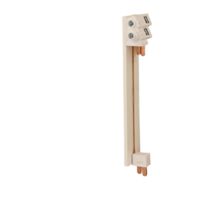 Peigne vertical 2 rangées pour inter diff 2P Eur'Ohm RX Protect