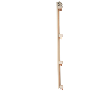 Peigne vertical 4 rangées pour inter diff 2P Eur'Ohm RX Protect