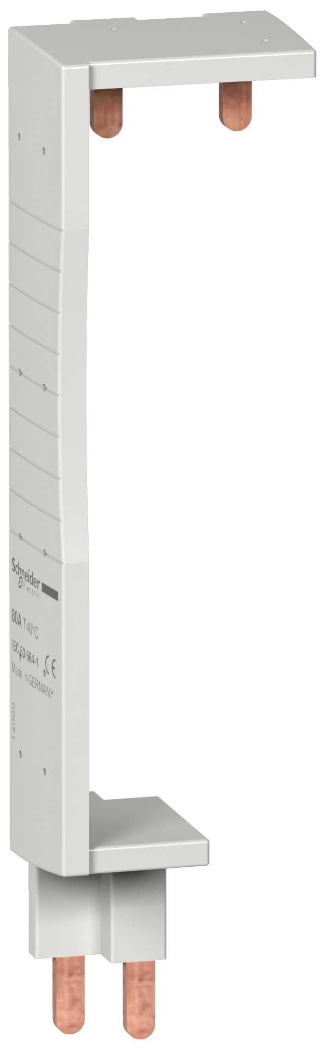 Peigne vertical pour inter diff 2P Schneider DuoLine XP entraxe 125mm