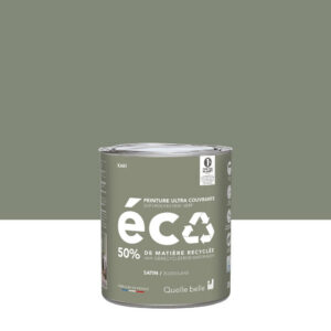 Peinture mur kaki satin ID 2L