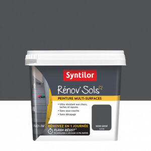 Peinture SYNTILOR, Noir grisé, 0.75 l