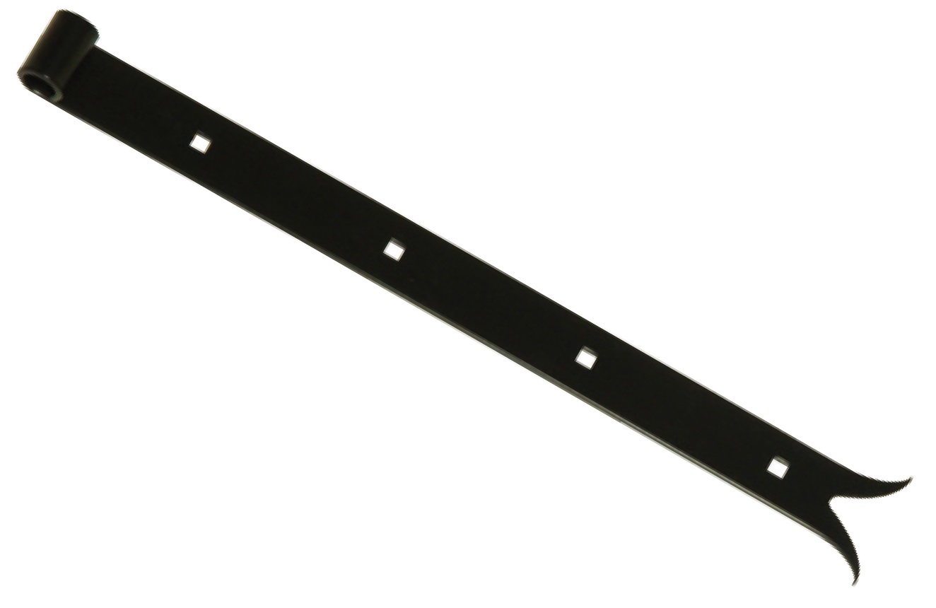 Penture queue de carpe noire 50 x 6 mm œil 20 mm 100 BURGAUD 1PD92774