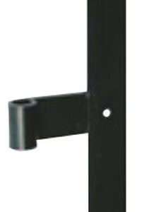 Penture té diamètre 12 mm longueur 250 mm cataphorèse noir TORBEL 40AS254