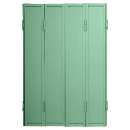 Persiennes Metalliques 8 vantaux repliables (2x4 vtx)