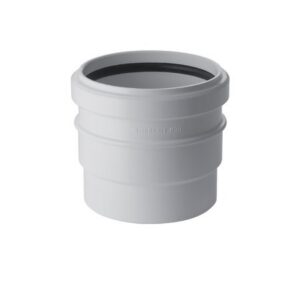 Pièce de transition Geberit sur PVC - Pièce de transition Geberit sur PVC: d90mm d1=100mm d2=94mm Blanc alpin