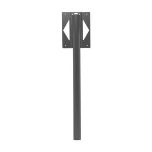 Pied H.116 X L.33 X P.5 Cm Renz, Gris Anthracite