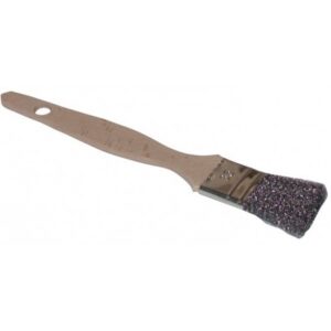 Pinceau plat poil acier