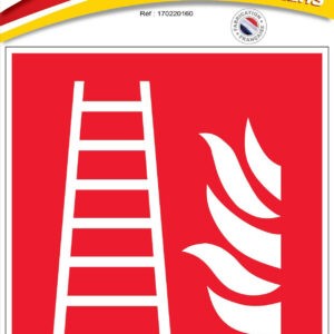 Plaque adhésive Echelle 200 x 200 mm NOVAP A 403 2382