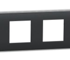Plaque de finition UNICA Pro anthracite 4 postes SCHNEIDER ELECTRIC NU400854
