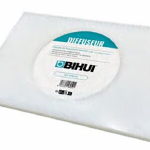 Plaque de transfert pour batte vibrante - Dimensions: 260x180 mm avec orifice Ø130mm