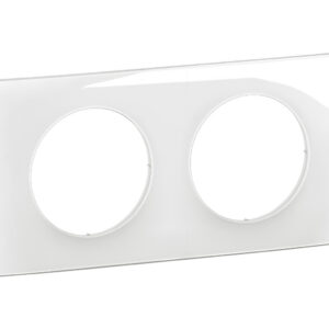 Plaque double blanche Legrand Nouveau Céliane™