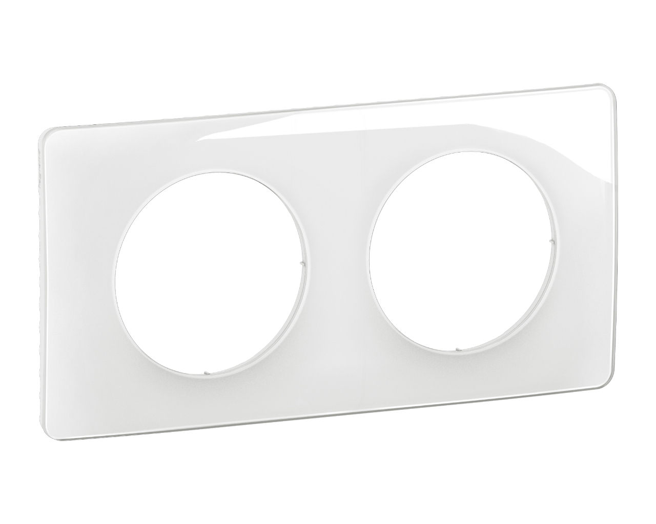Plaque double blanche Legrand Nouveau Céliane™