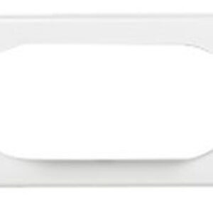 Plaque neutre 4/5 modules blanc LEGRAND 068635