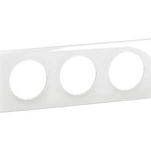 Plaque triple blanche Legrand Nouveau Céliane™