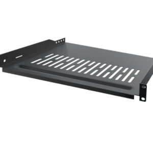 Plateau ajouré 300mm de profondeur 1 unité, pour coffret et baie 19"