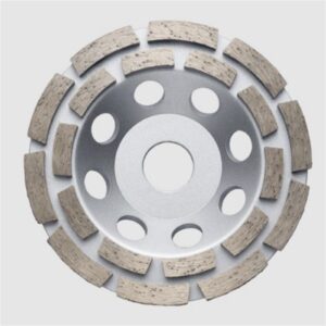 Plateau de surfaçage diamanté double rangée DCG - Ø 125mm
