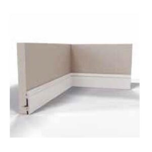Plinthe anti choc à moulure contemporaine PVC 2,4ML - Hauteur: 70mm