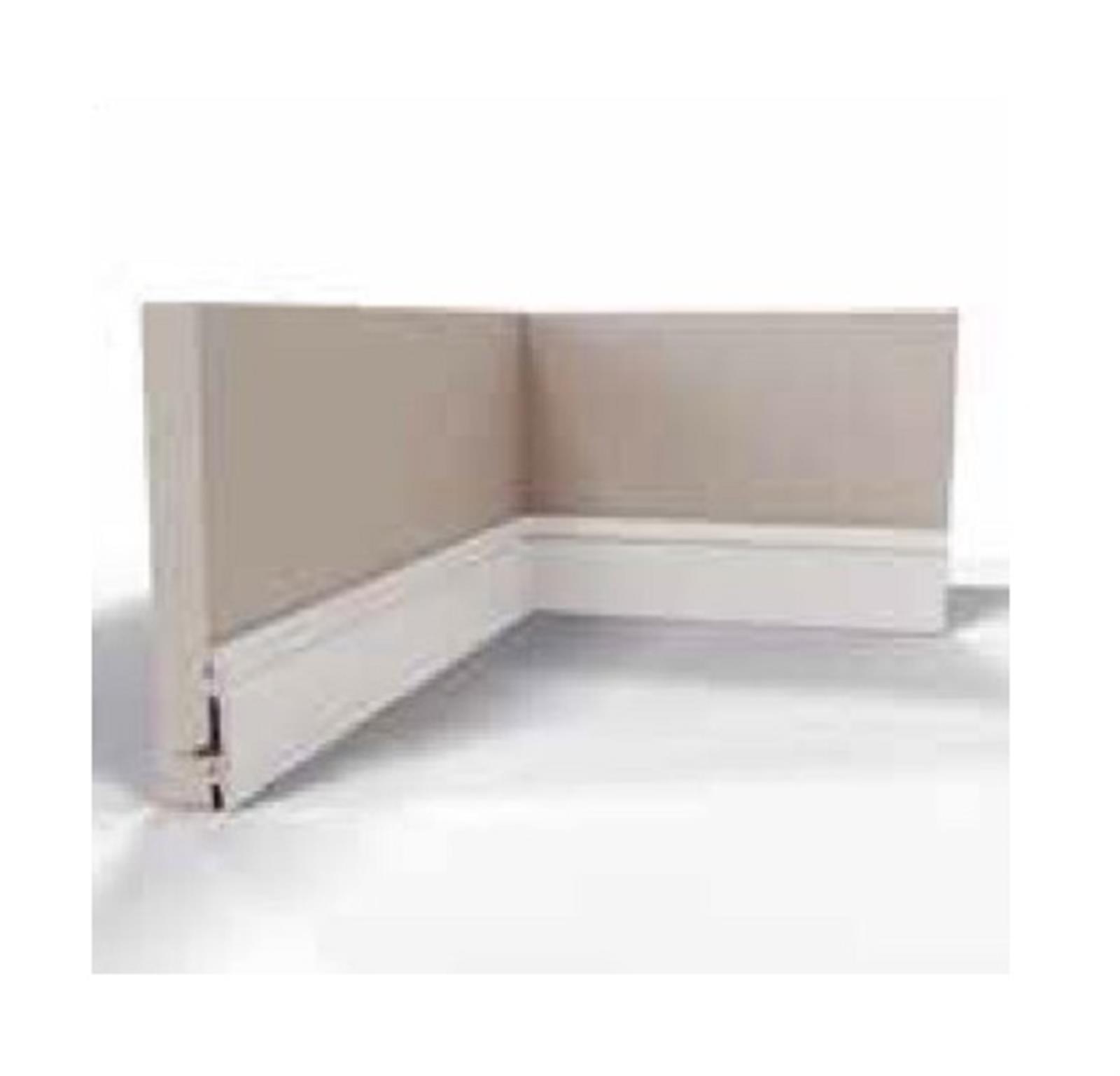 Plinthe anti choc à moulure contemporaine PVC 2,4ML - Hauteur: 70mm