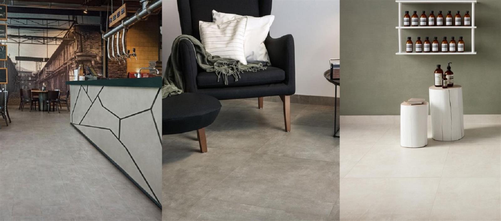 Plinthe CONCRETE non rectifié - 8 x 60 WARM GREY