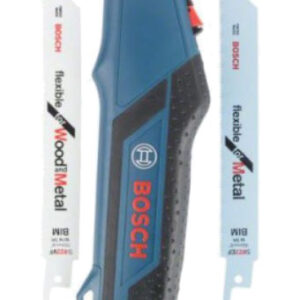 Poignée manuelle pour lame de scie sabre + 2 lames 150 mm BOSCH 2608000495