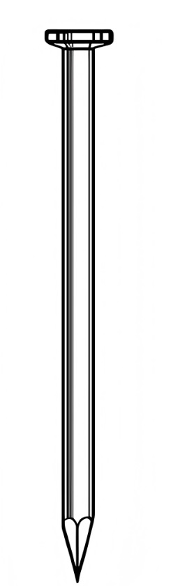 Pointe standard tête plate 7 x 240 boîte de 5 kg ALSAFIX TP702501