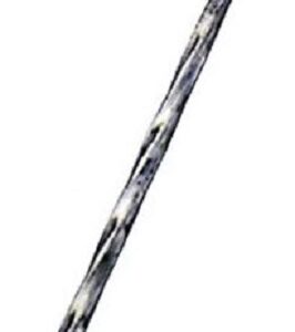 Pointe torsadée tête plate acier clair 110 mm le kg DIMOS 780508