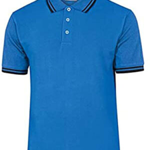 Polo AGRA manches courtes 100 % coton bleu TM DELTA PLUS AGRABLTM