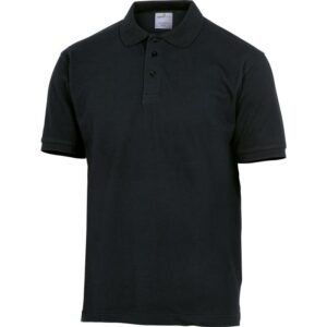 Polo AGRA manches courtes 100 % coton noir TXL DELTA PLUS AGRANOXG