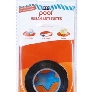 Pool ruban anti-fuites blister - Pool ruban anti-fuites blister - Noir - Longueur : 3 m - Largeur : 25 mm - Épaisseur : 0,5 mm