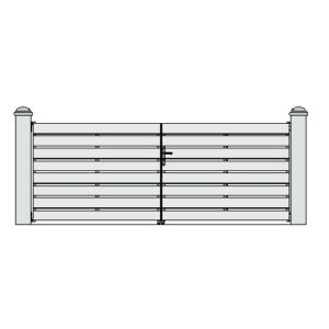 Portail PVC Battant modèle MILAN