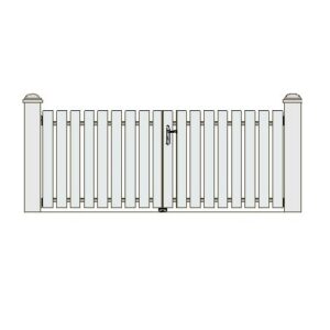 Portail PVC Battant modèle ROME