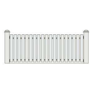 Portail PVC Coulissant modèle ROME