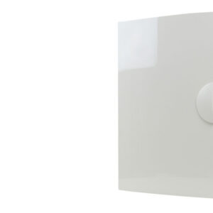 Porte blanche pour coffret 2 rangées Hager Gamma13