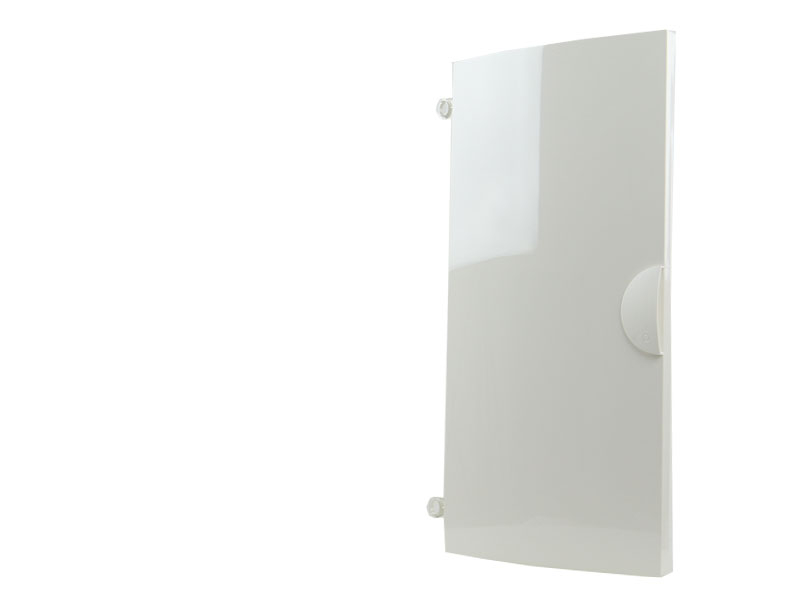 Porte blanche pour coffret 3 rangées Hager Gamma13
