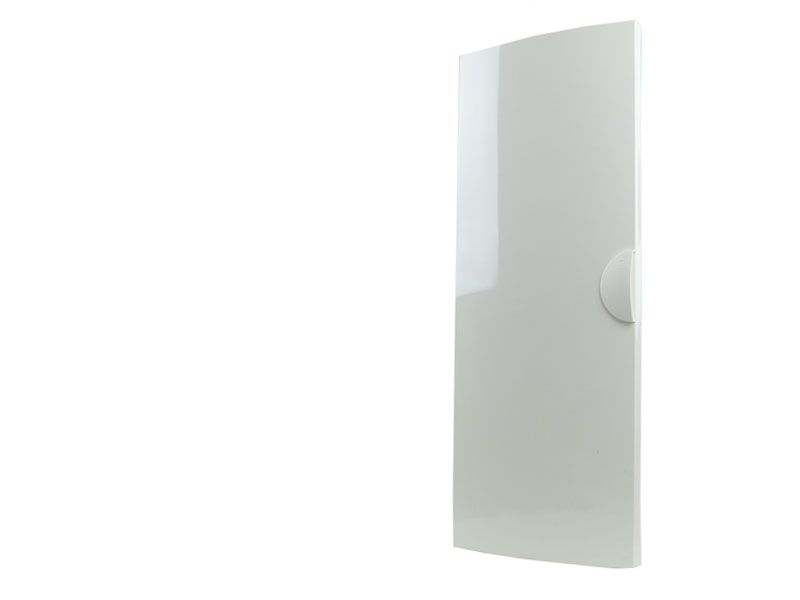 Porte blanche pour coffret 4 rangées Hager Gamma13