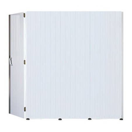 Porte de garage PVC coulissante