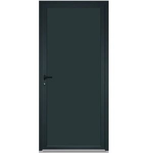 Porte de service Aluminium 1 vantail
