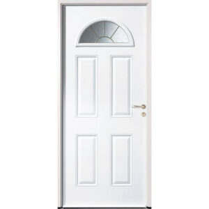 Porte d'entrée ACIER modèle AEGIS dimensions standard L 100 cm x H 215 cm