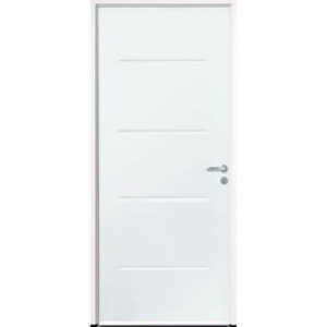 Porte d'entrée ACIER modèle BOREAL dimensions standard L 100 cm x H 215 cm