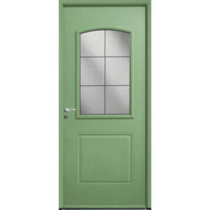 Porte d'entrée ACIER modèle FORTIS dimensions standard L 100 cm x H 215 cm