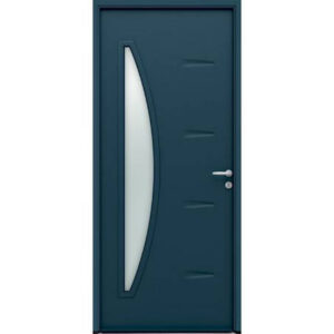 Porte d'entrée ACIER modèle HELIOS dimensions standard L 100 cm x H 215 cm