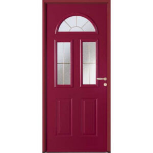 Porte d'entrée ACIER modèle TITANIA dimensions standard L 100 cm x H 215 cm