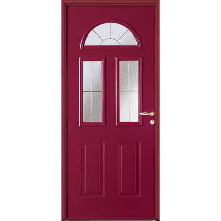 Porte d'entrée ACIER modèle TITANIA dimensions standard L 100 cm x H 215 cm