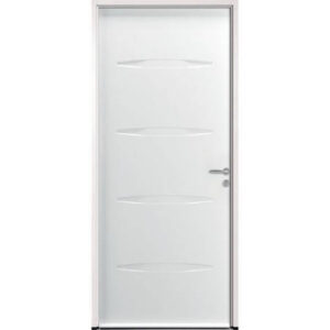 Porte d'entrée ACIER modèle ZENITH dimensions standard L 100 cm x H 215 cm