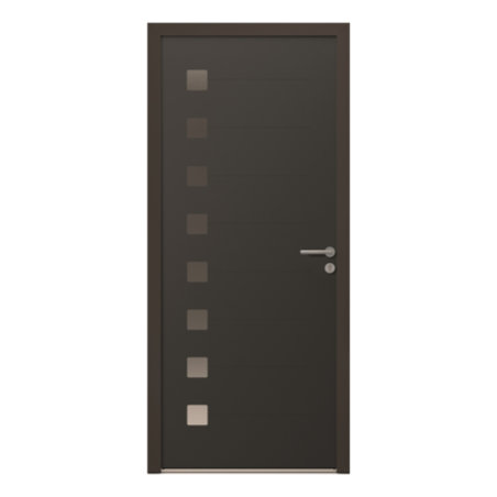 Porte d'entrée ALU modèle BIANCA