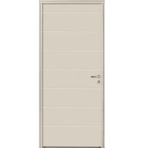 Porte d'entrée BOIS Exotique modèle GAYLOR