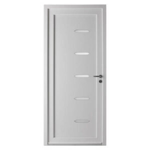 Porte d'entrée tiercée PVC modèle ANGIE avec semi fixe